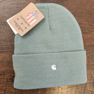 light grey carhartt beanie